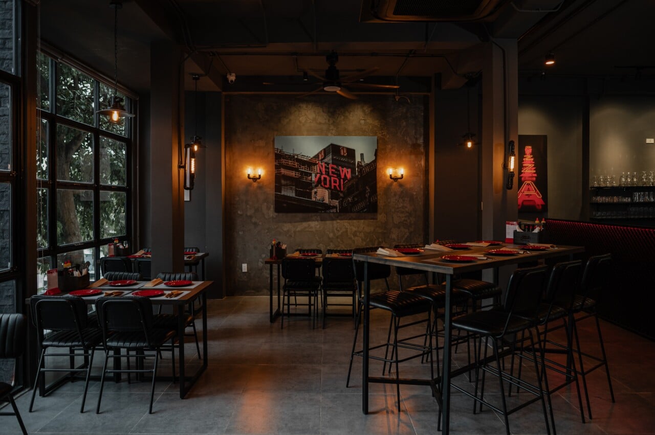 Gordon’s Newyork Steak and Pizza – Phong cách Industrial hòa quyện cùng nhịp sống sông Hàn